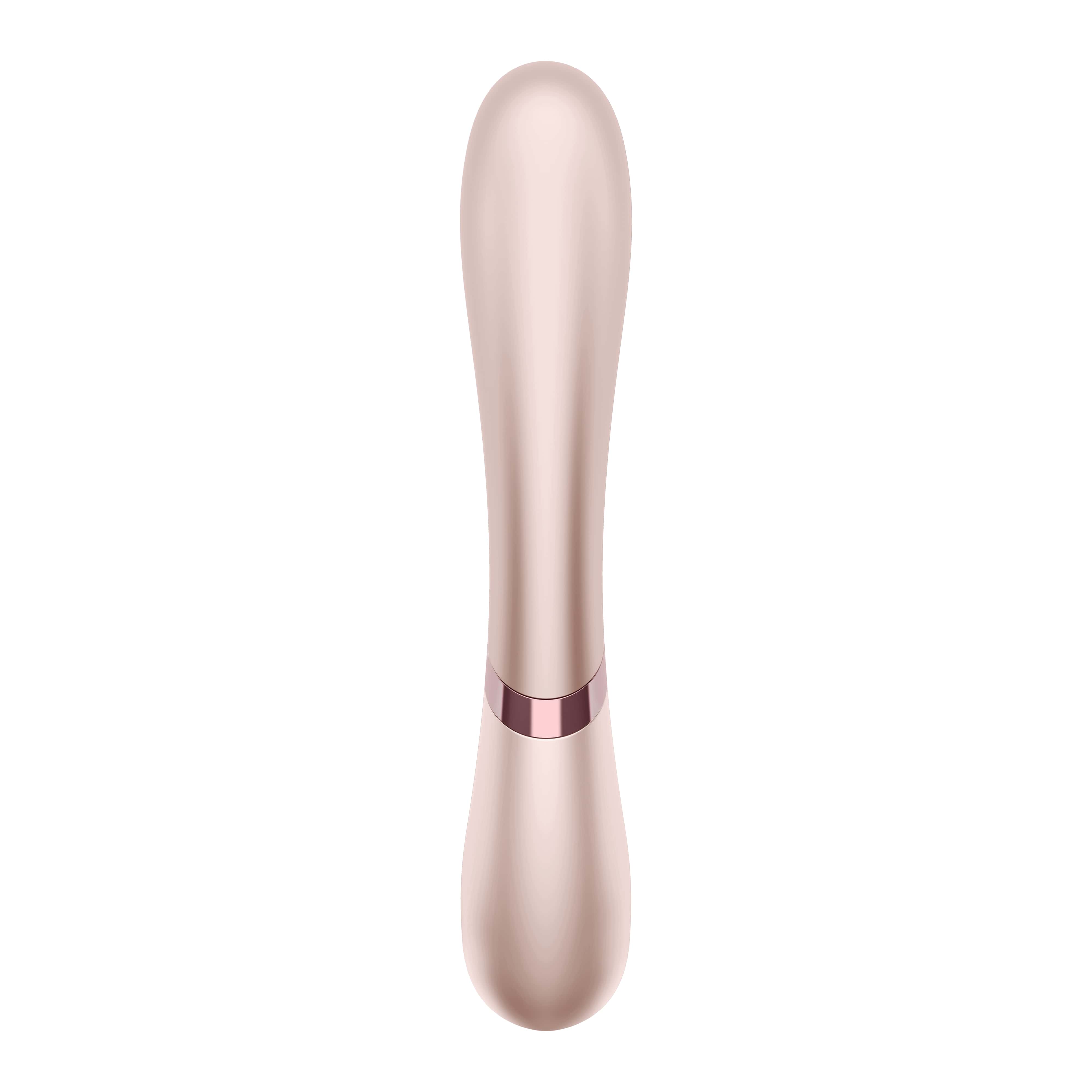 Вибромассажер Satisfyer Hot Lover с возможностью управления через приложение - жемчужный