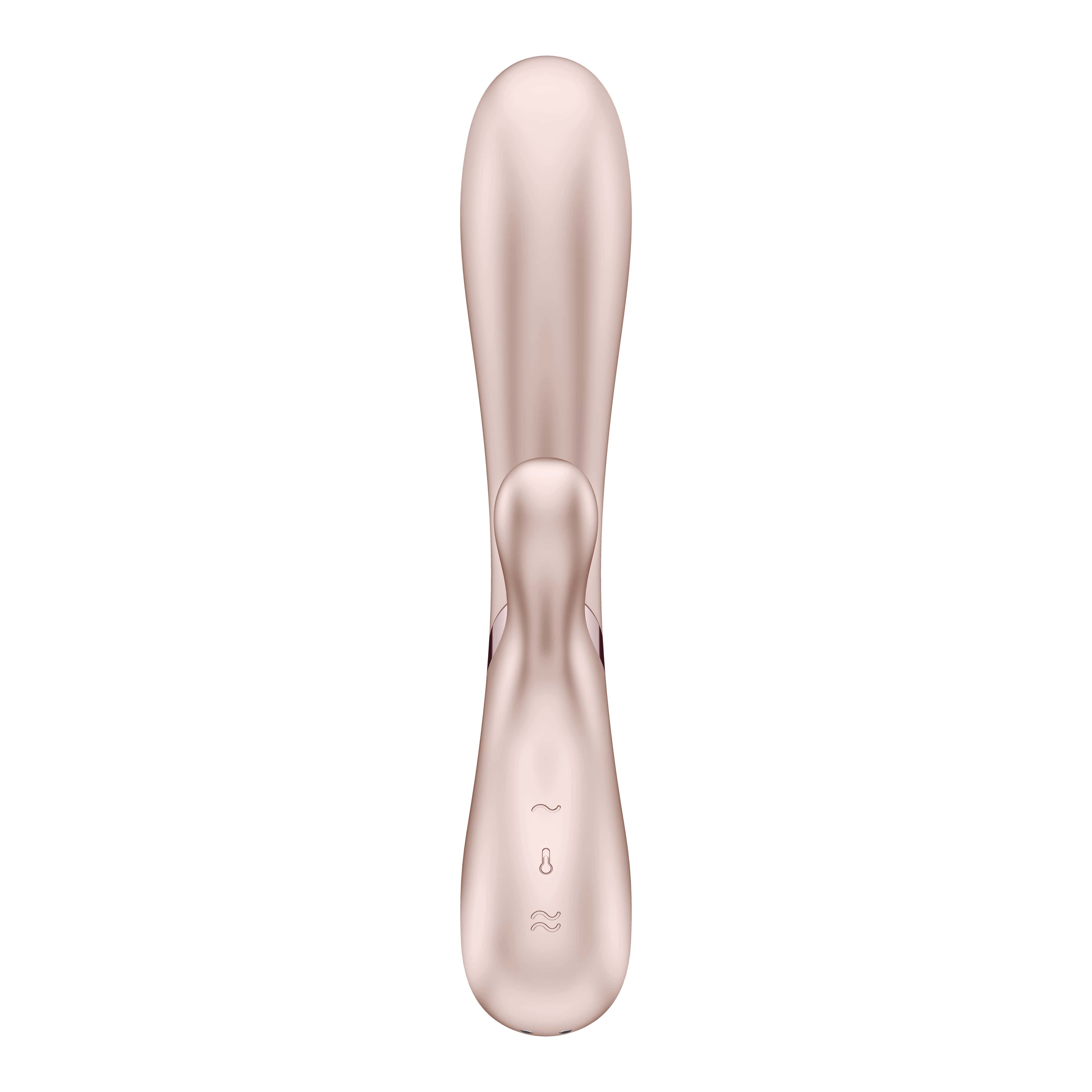 Вибромассажер Satisfyer Hot Lover с возможностью управления через приложение - жемчужный