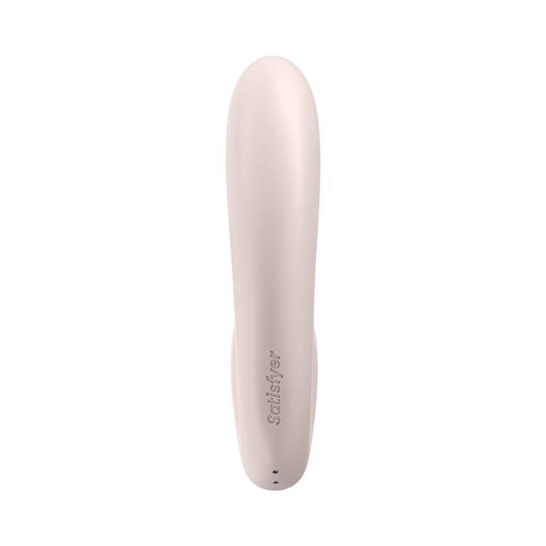 Вибратор с вакуумным стимулятором Satisfyer Sunray с фиксацией формы (розовый)