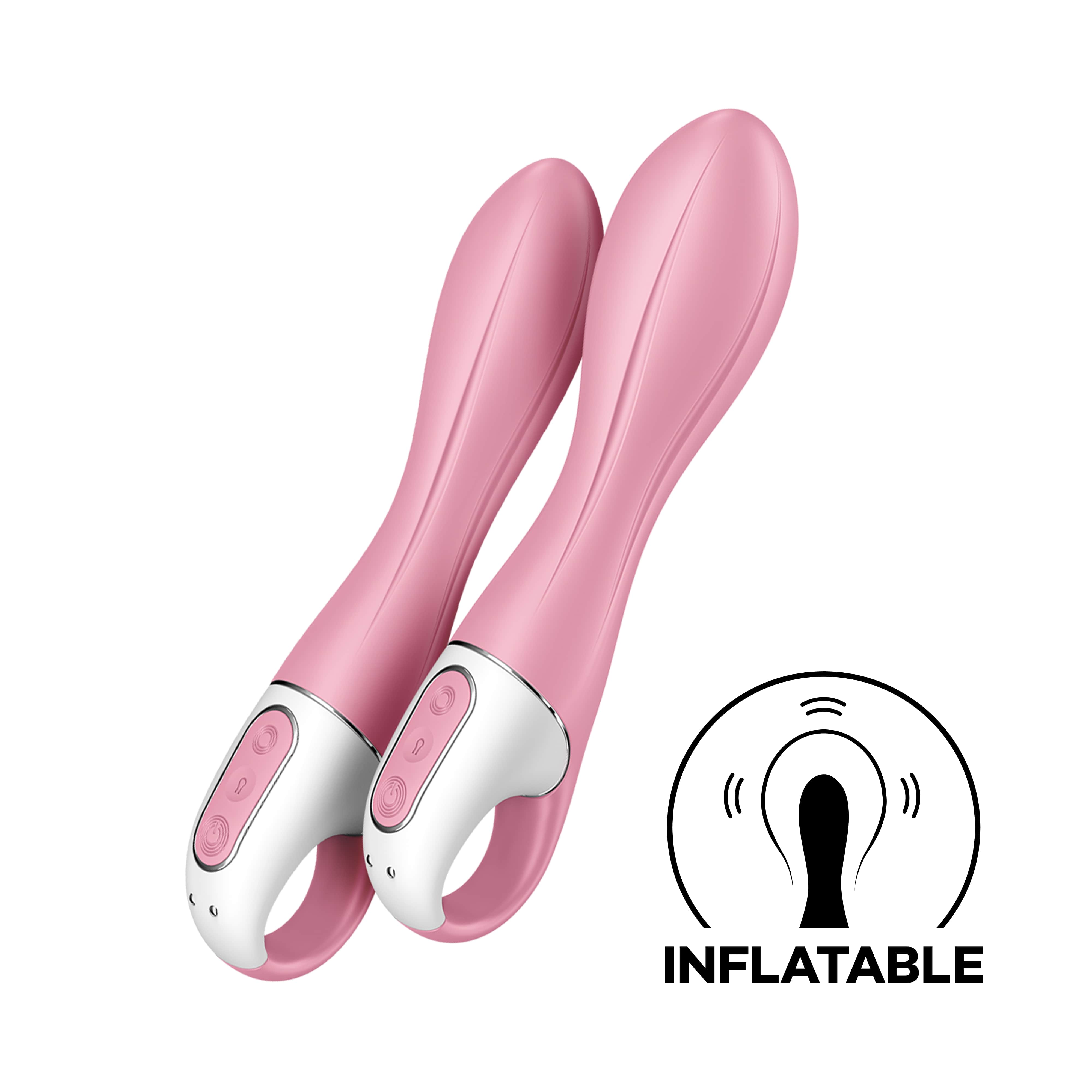 Вибромассажер Air Pump Vibrator 2  (розовый)