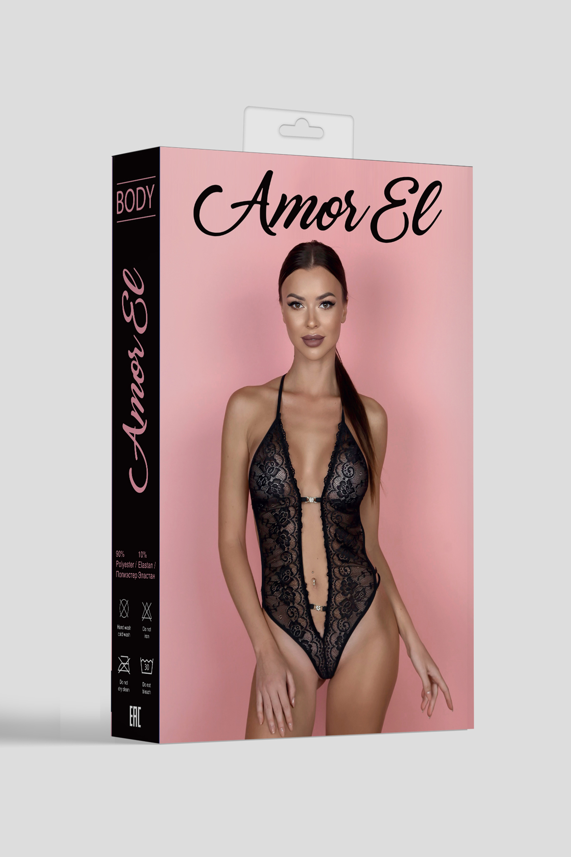 Открытый боди-комбинезон Camelia S/M