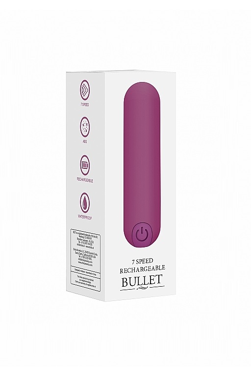 Перезаряжаемая вибропуля BGT - 7 Speed Rechargeable Bullet