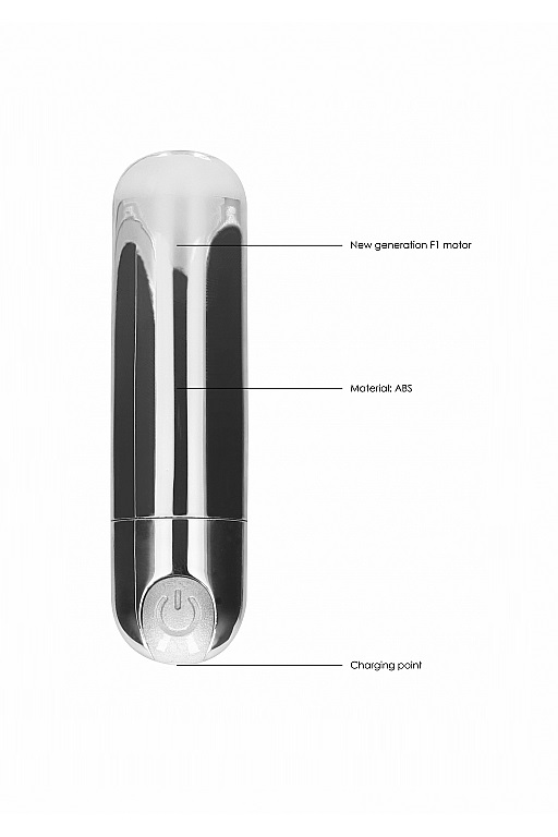 Перезаряжаемая вибропуля BGT - 7 Speed Rechargeable Bullet