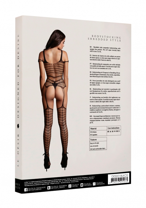 Кетсьюит (боди-комбинезон) Shredded Bodystocking