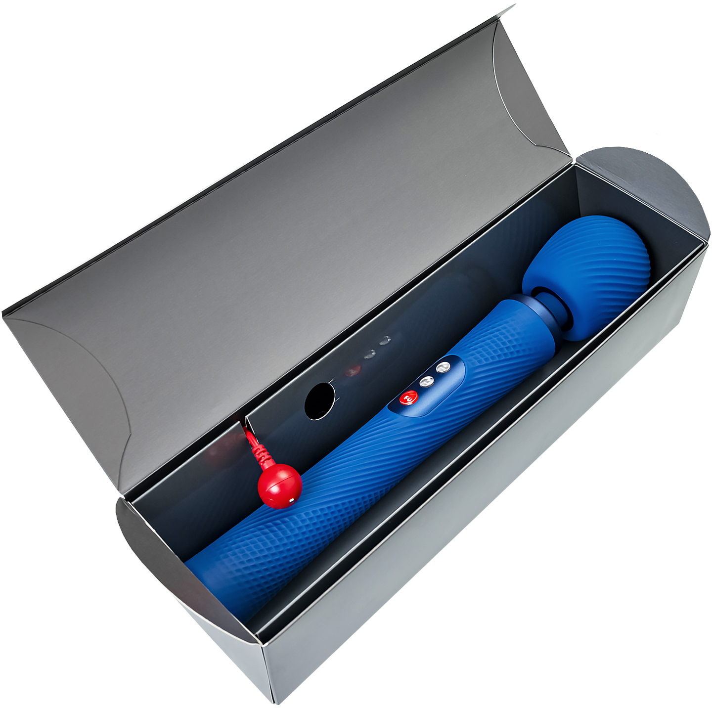 Мощнейший мибромассажер FF VIM VIBRATING WAND, синий. 10001