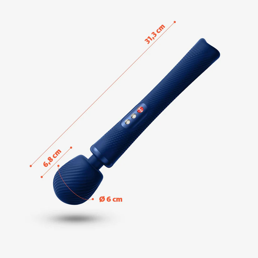 Мощнейший мибромассажер FF VIM VIBRATING WAND, синий. 10001