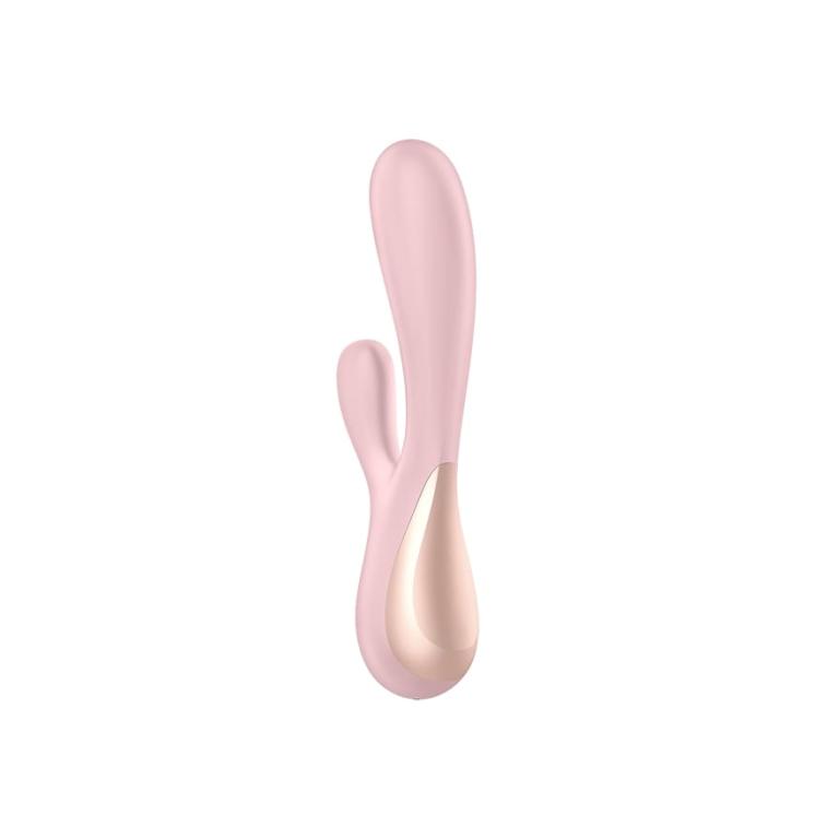 Вибромассажер Satisfyer Mono Flex с возможностью управления через приложение - розовый