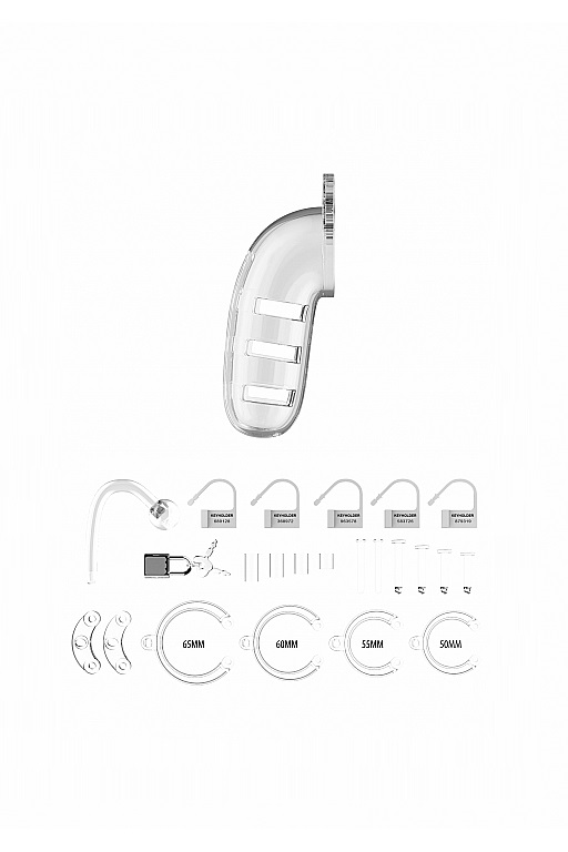 Мужской пояс верности Cage With Plug 12