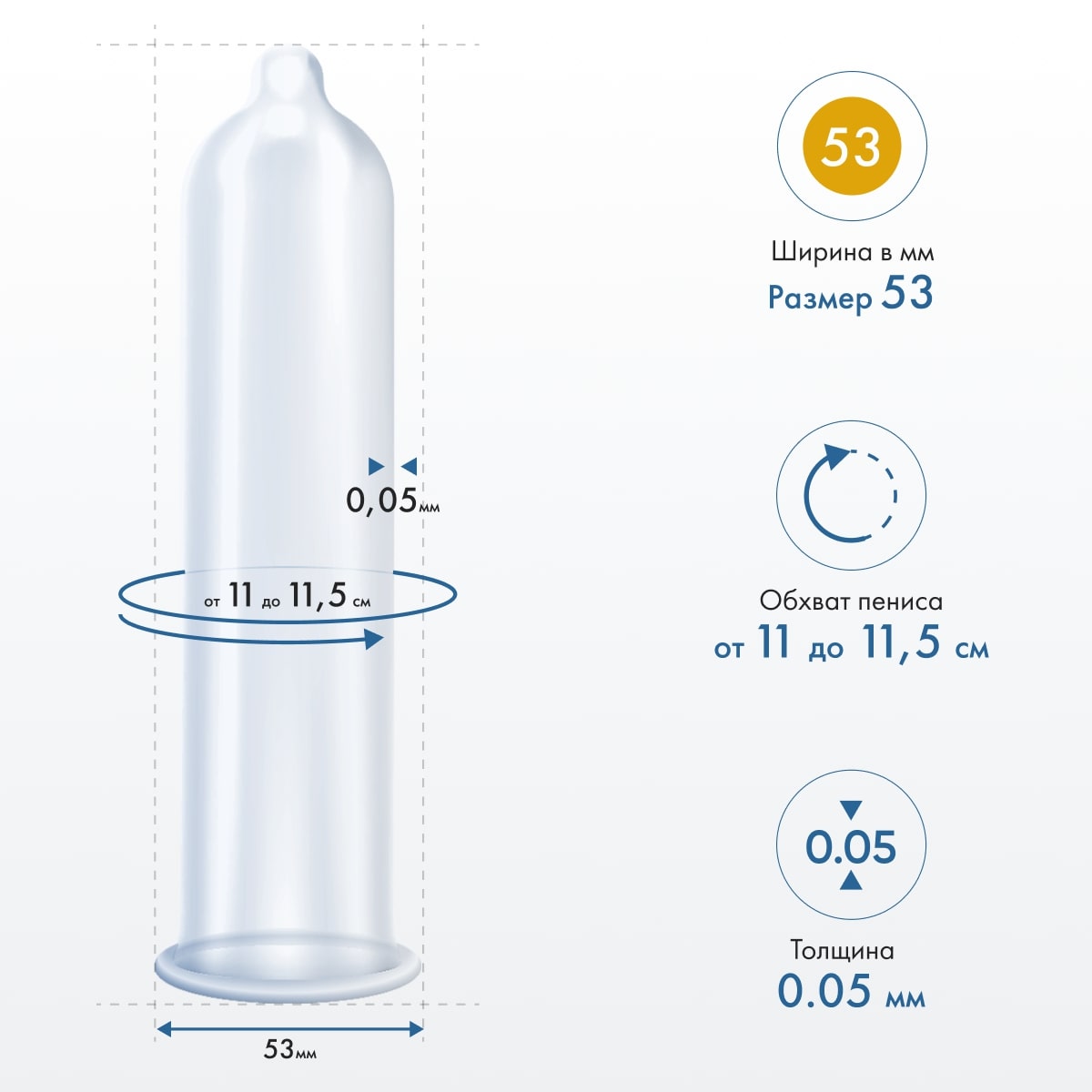 Презервативы My.Size №10 ширина 53 мм