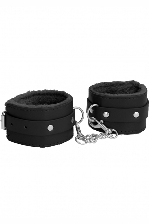 Наручники (оковы, фиксаторы) Plush Leather Hand Cuffs