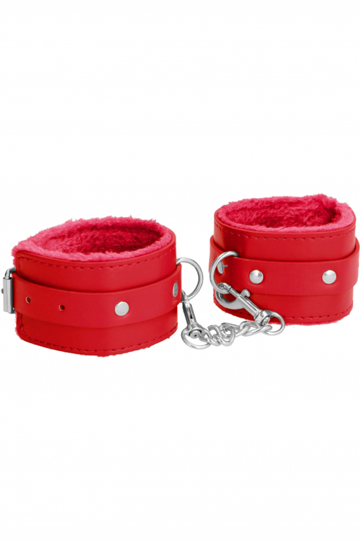 Наручники (оковы, фиксаторы) Plush Leather Hand Cuffs