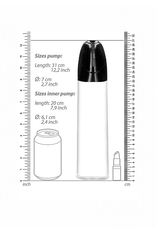 Автоматическая вакуумная помпа с функцией памяти Recharcheable Smart Cyber Pump with sleeve