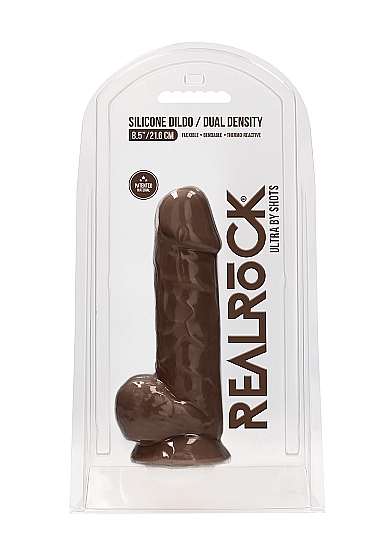 Фаллоимитатор Silicone Dildo With Balls - 21,6 см.