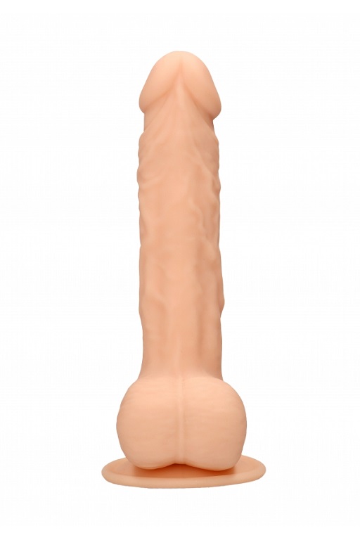 Фаллоимитатор Silicone Dildo With Balls - 24 см.