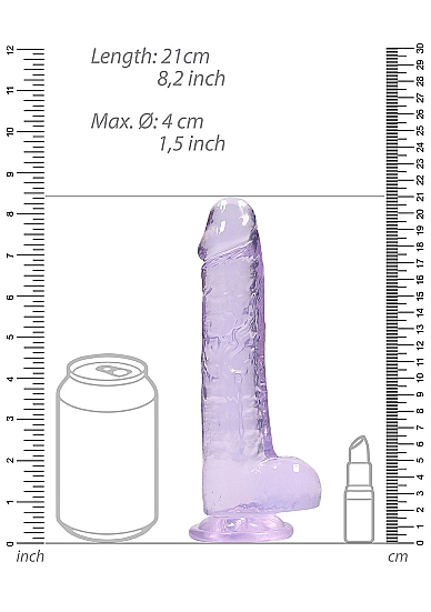 Фаллоимитатор 20 см. Realistic Dildo With Balls