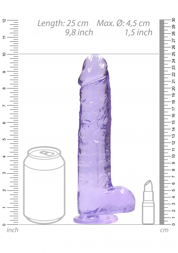 Фаллоимитатор 23 см. Realistic Dildo With Balls