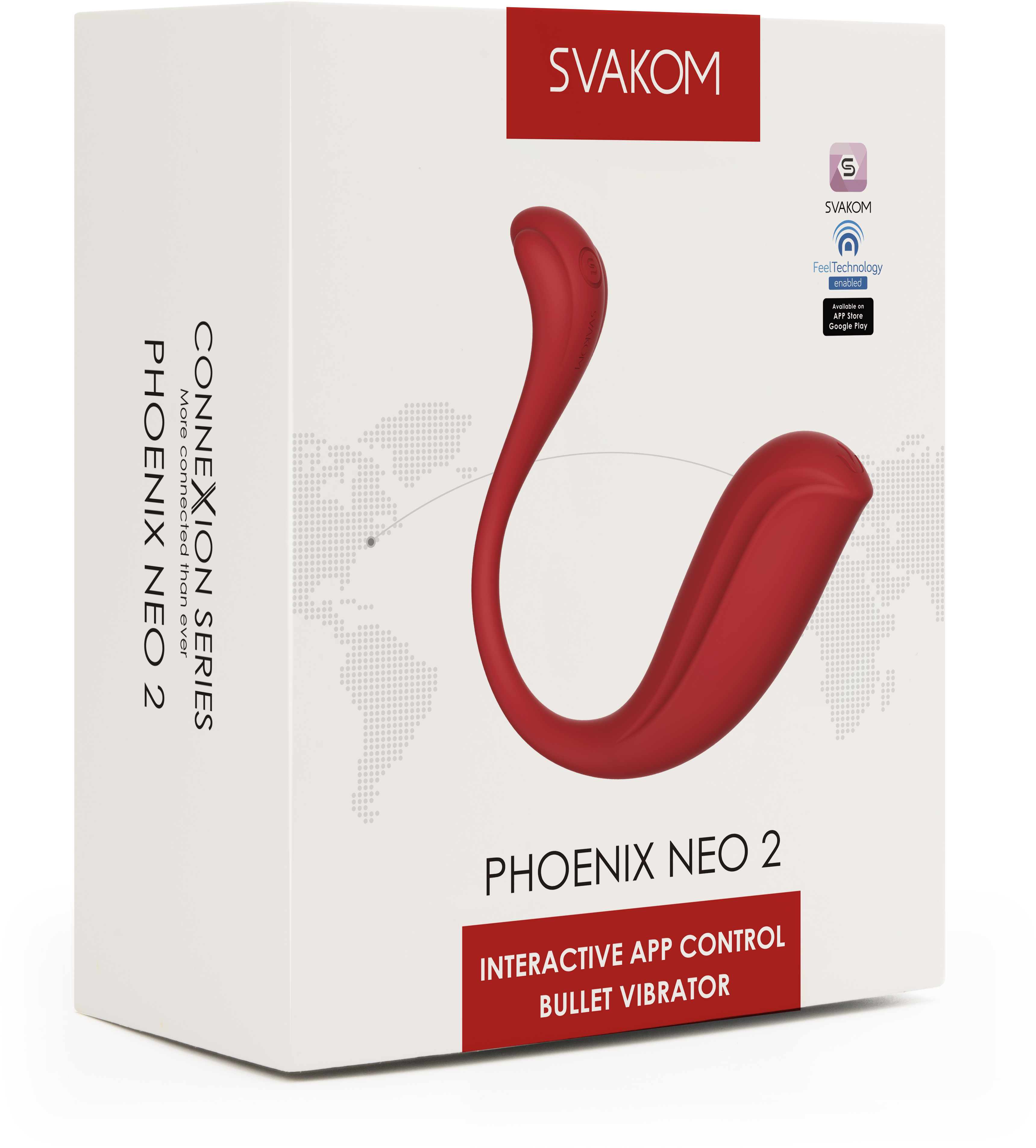 Интерактивный вибромассажер PHOENIX NEO 2 Red