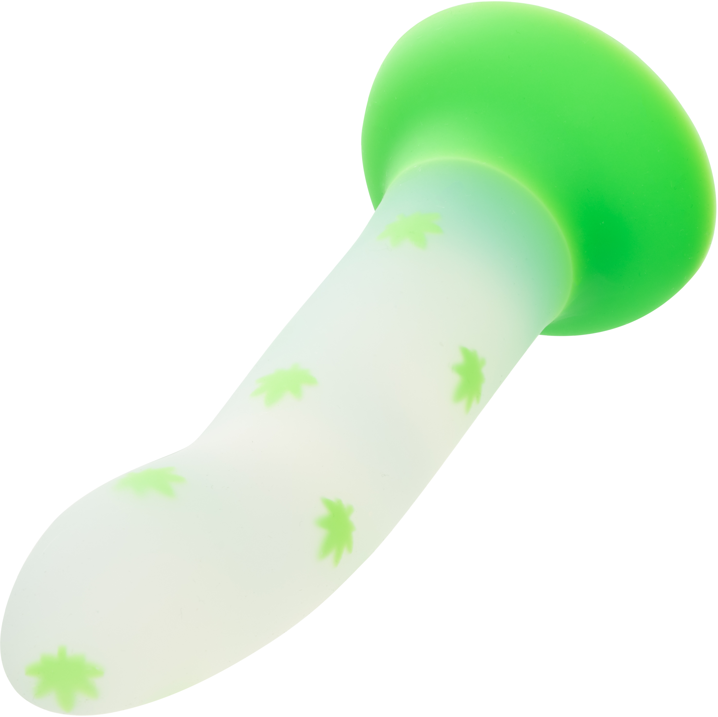 Светящийся фаллоимитатор фаллоимитатор Glow Stick Leaf