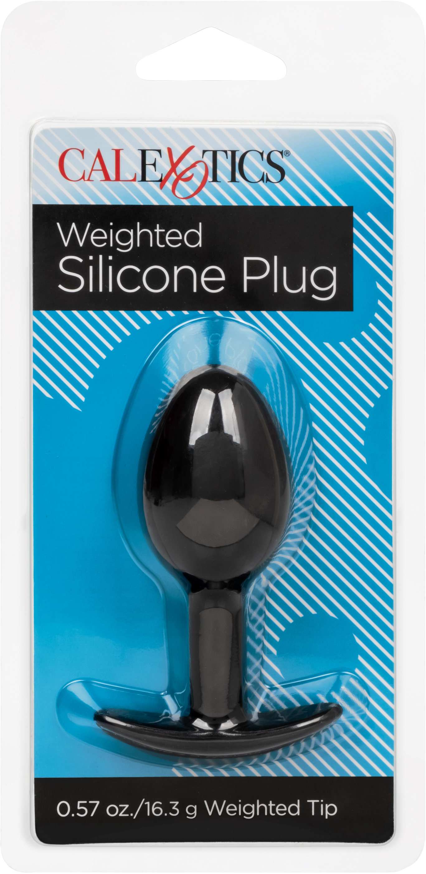 Анальная пробка из силикона Weighted Silicone Plug