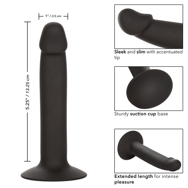 Анальный фаллоимитатор SILICONE SLIM ANAL STUD