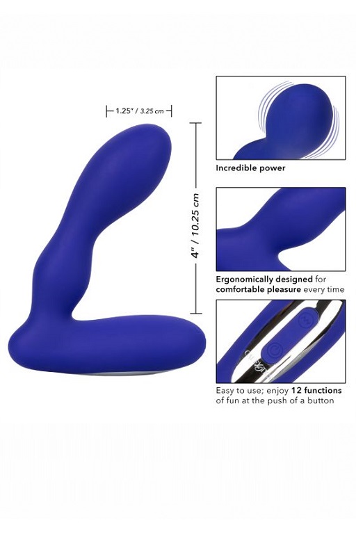 Перезарежаемый силиконовый анальный стимулятор Silicone Wireless Pleasure Probe