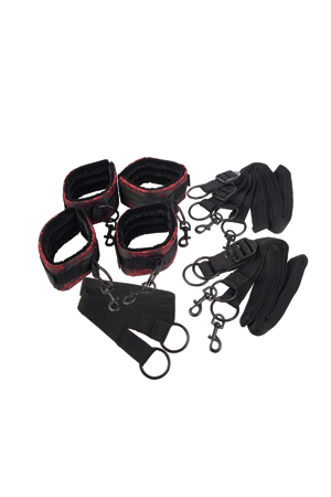 Комплект мягких дизайнерских оков для кровати Scandal® Bed Restraints