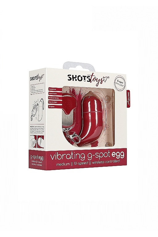 Виброяйцо для стимуляции точки G с пультом управления Medium Wireless Vibrating G-Spot Egg