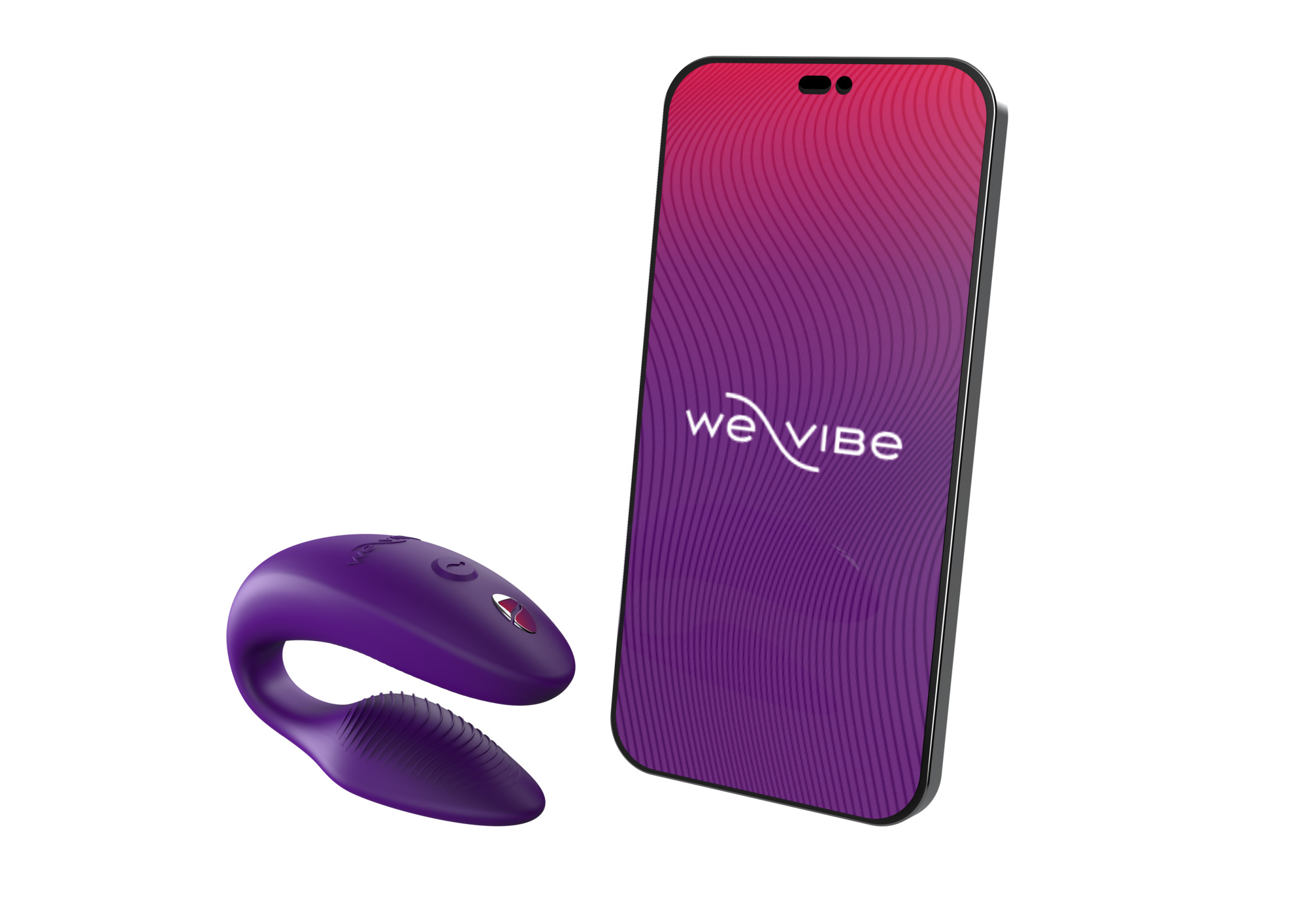 Вибромассажер для пар We-Vibe Sync 2 Purple