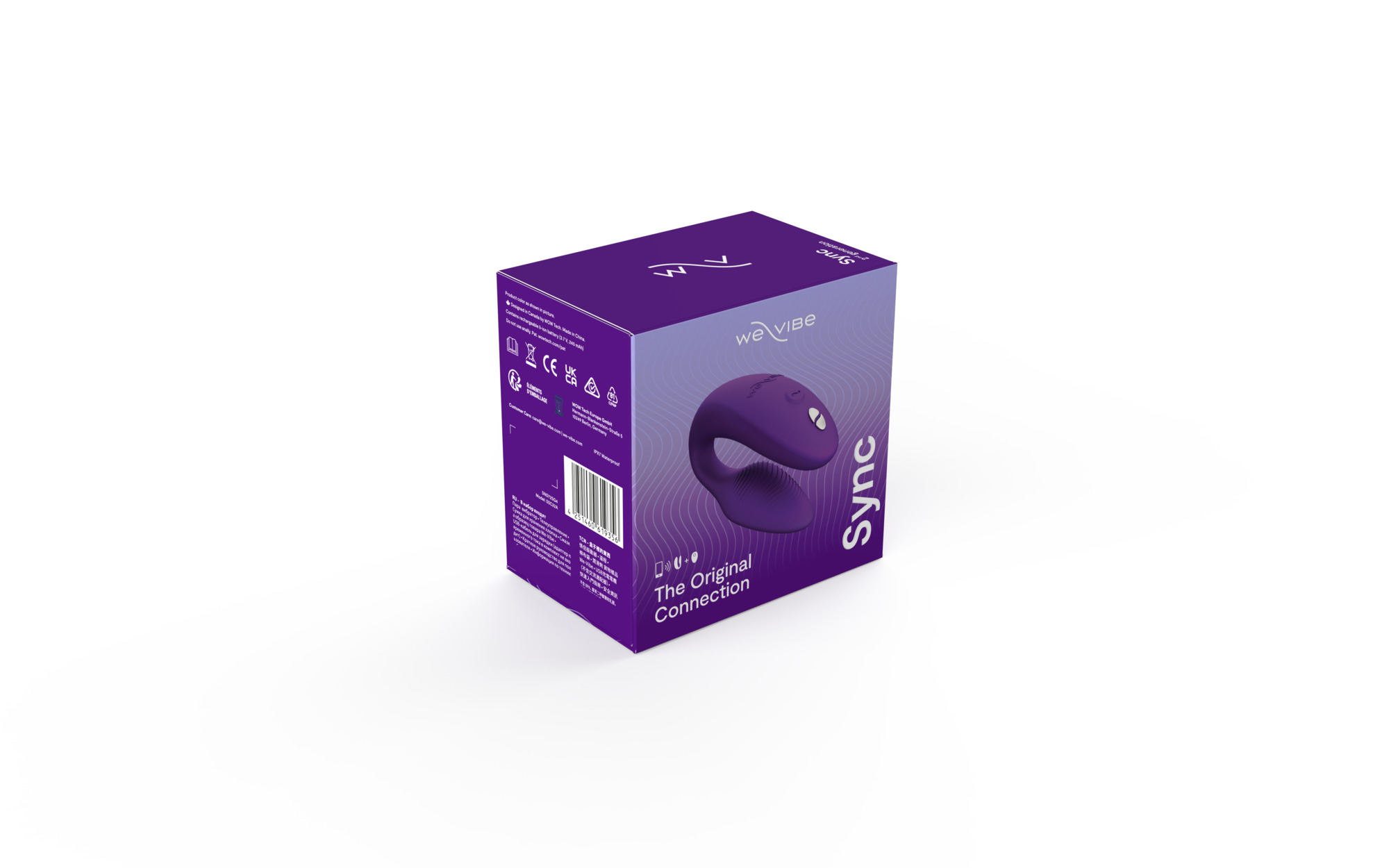 Вибромассажер для пар We-Vibe Sync 2 Purple